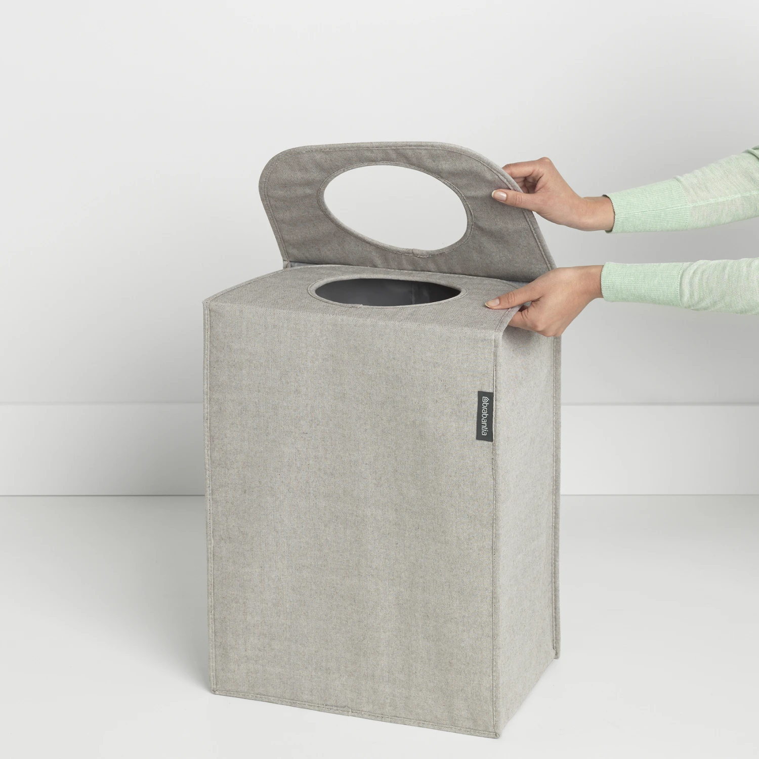 Brabantia Waszak Stof Rechthoekig 55 Liter 5 Brabantia Waszak Stof Rechthoekig 55 Liter - Afbeelding 3