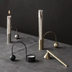 Ferm LIVING Brass Kaarsendover -Mooi Huis Verkoop 25056 01 03 97608946db