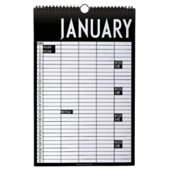 Design Letters Maandkalender -Mooi Huis Verkoop 26657 01 012 28a6fa777a