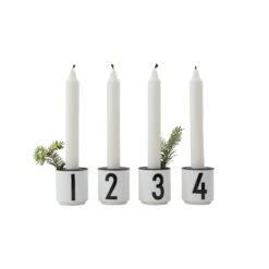 Design Letters Kaarsenhouder Voor Espressokopjes 4-pack -Mooi Huis Verkoop 33566 01 03 67b455392d