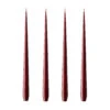 Ester & Erik Kaarsen 4-pack Wijnrood -Mooi Huis Verkoop 34482 02 01 36b43e3dc3