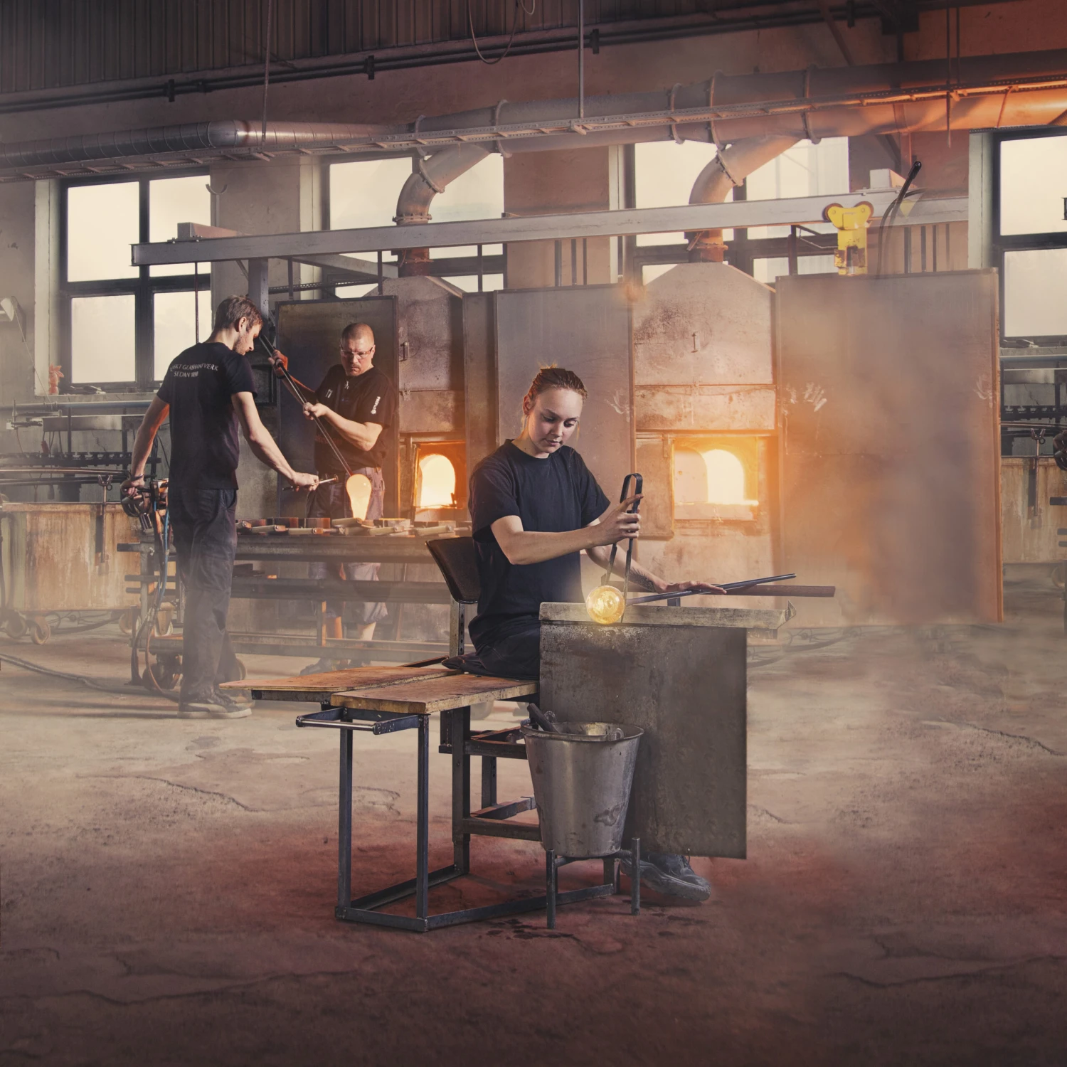 Vikingschip Glazen Sculptuur 4 Vikingschip Glazen Sculptuur - Afbeelding 2