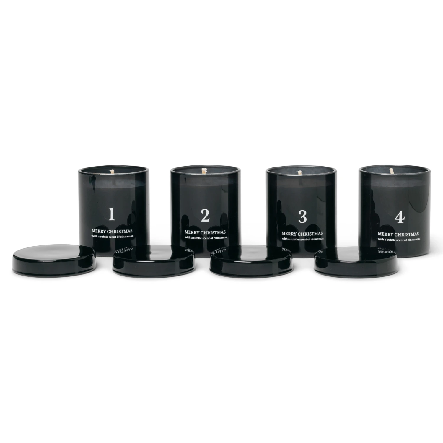 Ferm LIVING Adventskaars Met Geur 4-pack 4 Ferm LIVING Adventskaars Met Geur 4-pack - Afbeelding 2