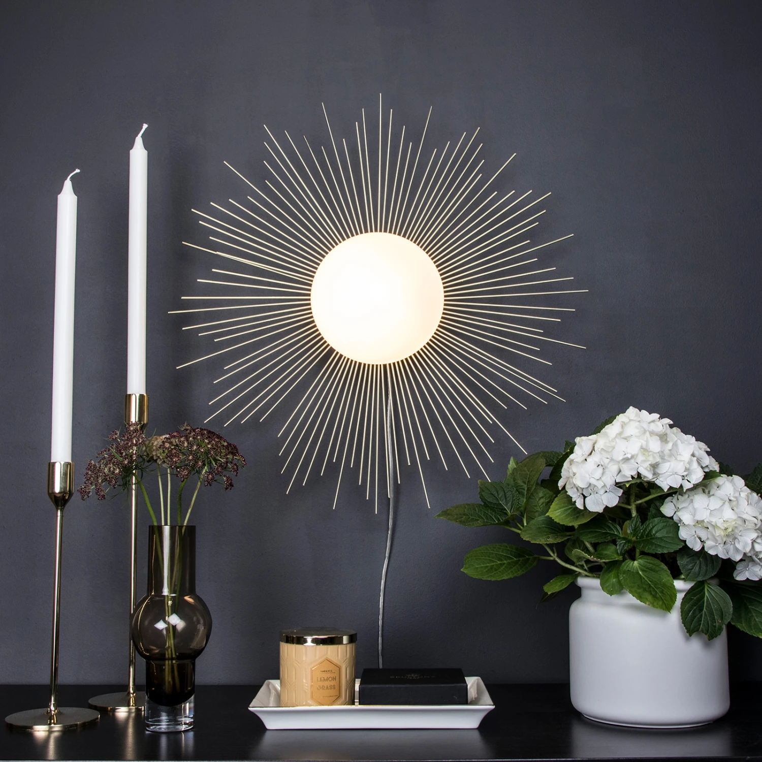 Globen Lighting Soleil Plafond/wandlamp Ø56 Cm 8 Globen Lighting Soleil Plafond/wandlamp Ø56 Cm - Afbeelding 6