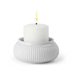 Lyngby Porcelæn Curve Waxinelichtjeshouder Ø6,5 Cm -Mooi Huis Verkoop 505026 01 2 ProductImageExtra a58b58347e