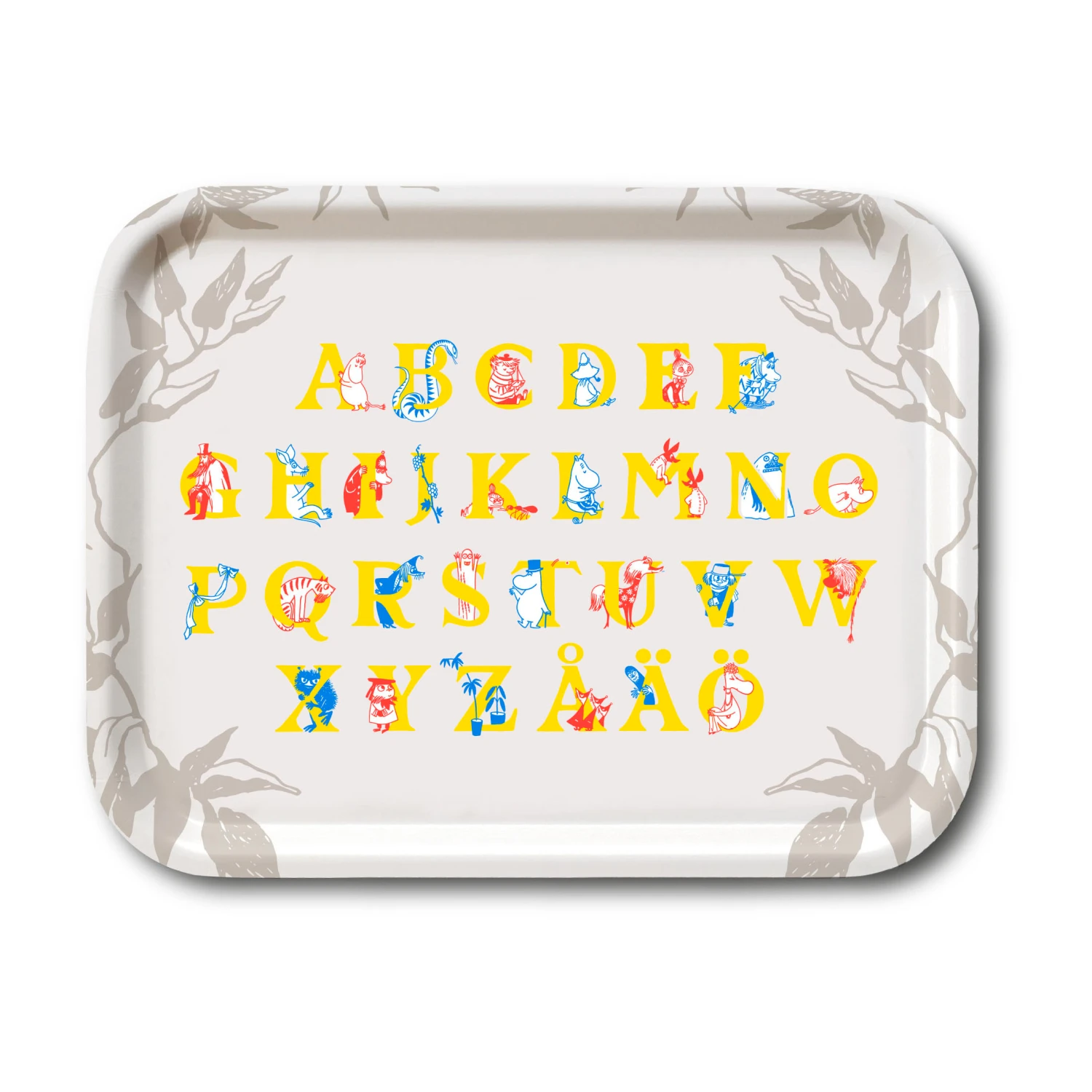 Moomin ABC Dienblad 3 Moomin ABC Dienblad