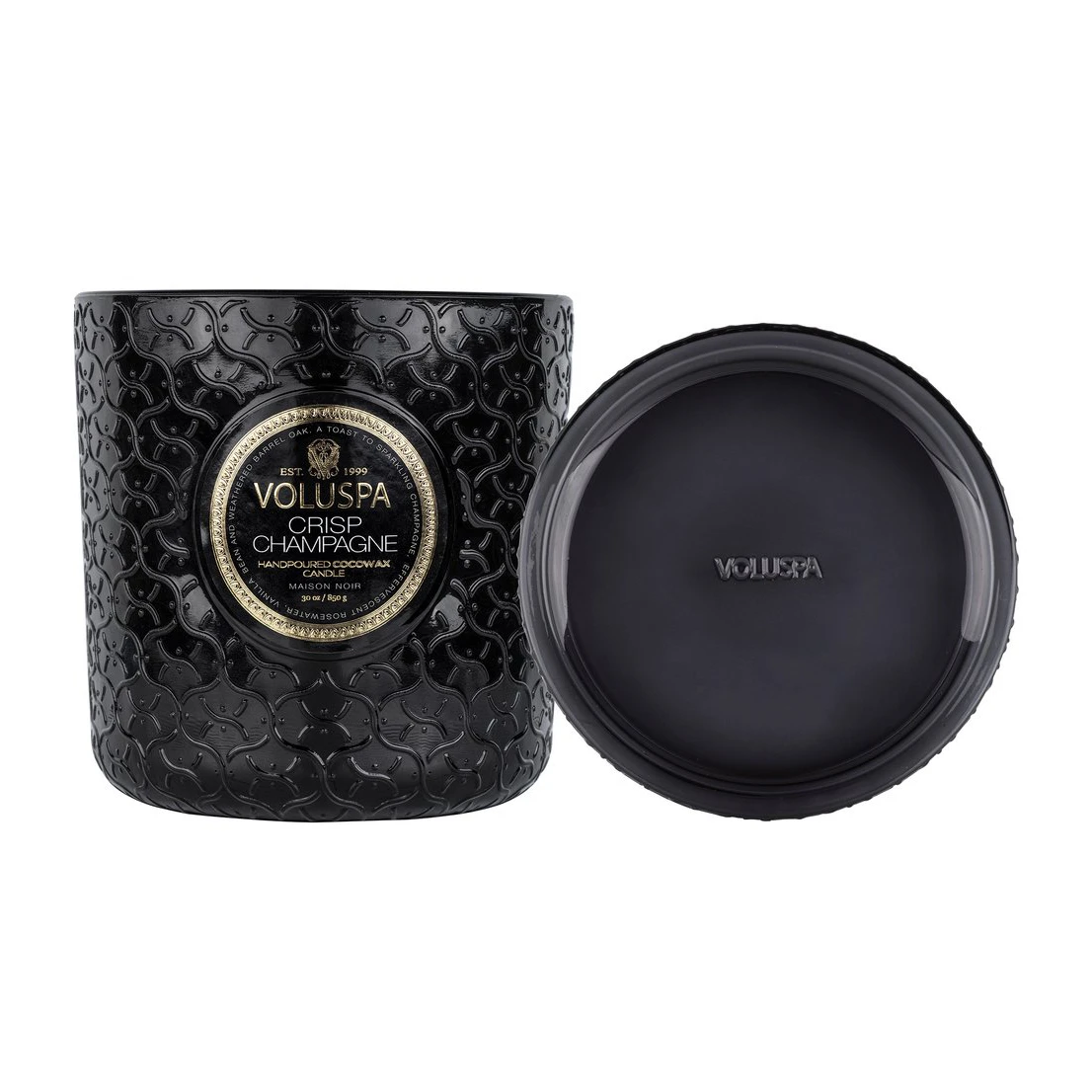 Voluspa Maison Noir Luxe Geurkaars 80 Uur 5 Voluspa Maison Noir Luxe Geurkaars 80 Uur - Afbeelding 3