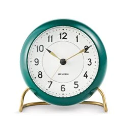 Mooi Huis Verkoop -Mooi Huis Verkoop arne jacobsen clocks aj station table clock green 22143 01 02 514eb1d028